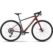 Gravel bike Ghost Asket Deep Crimson/Gunmetal Gray S