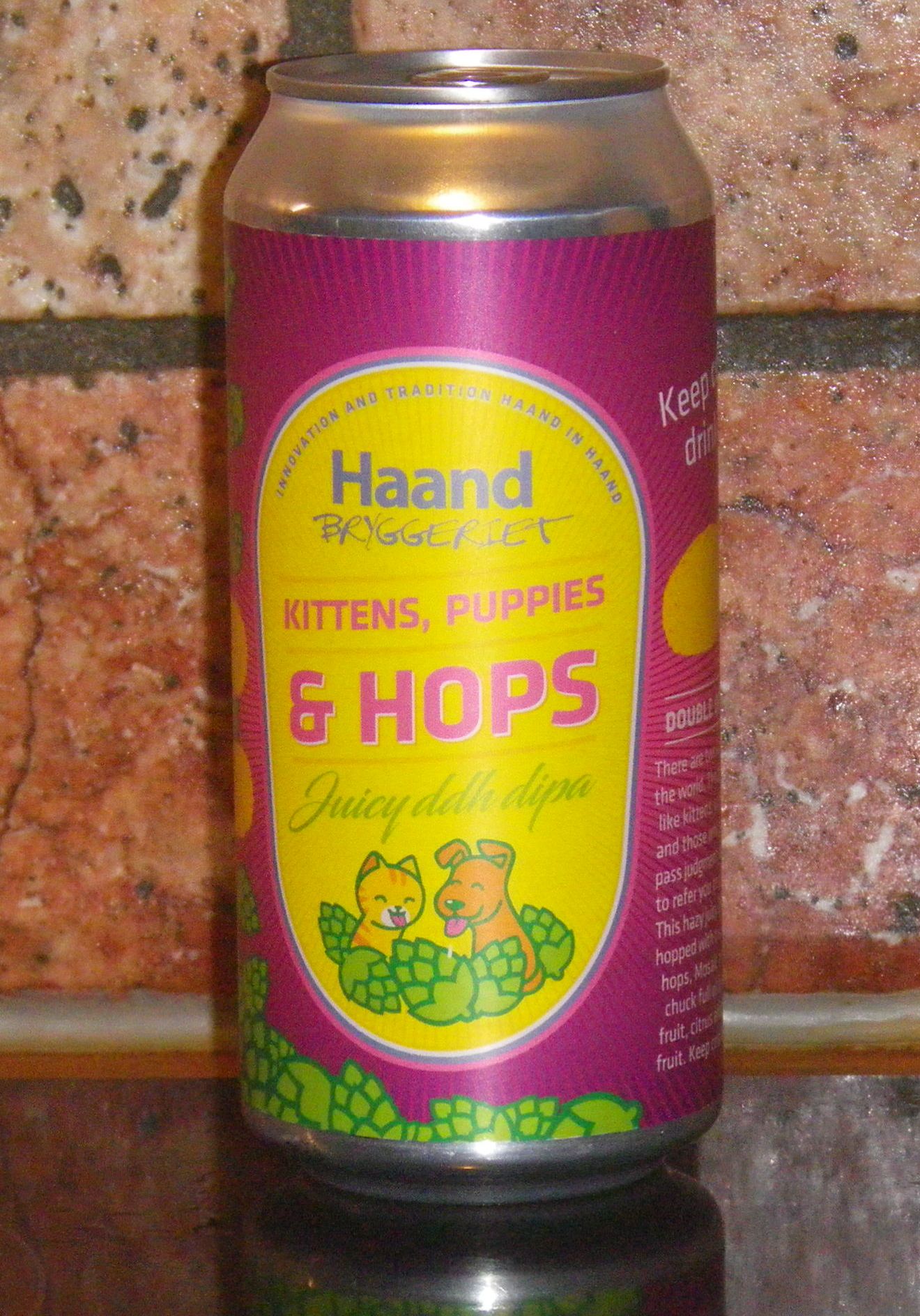 Haandbryggeriet Kittens, Puppies and Hops.JPG