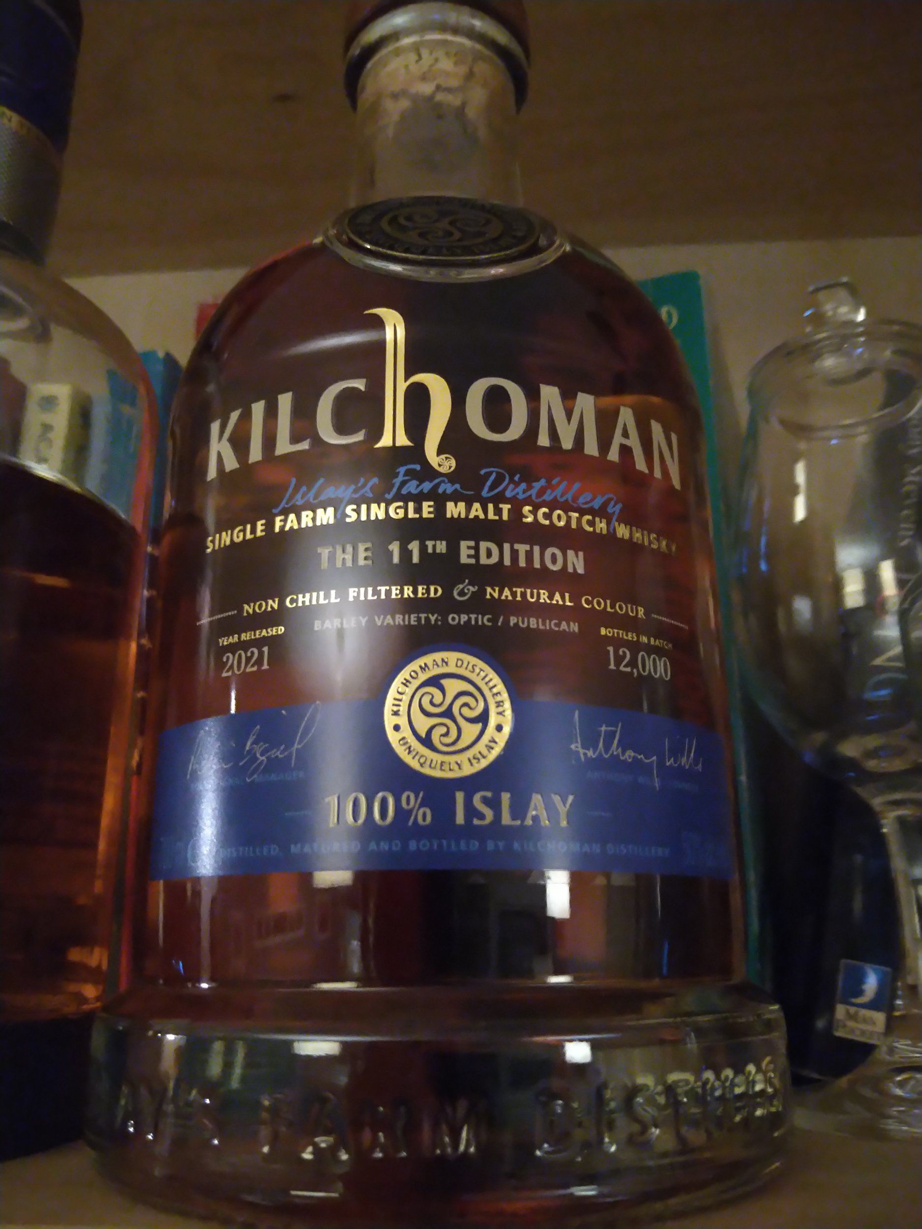 Kilchoman 100% Islay 11th edition.JPG
