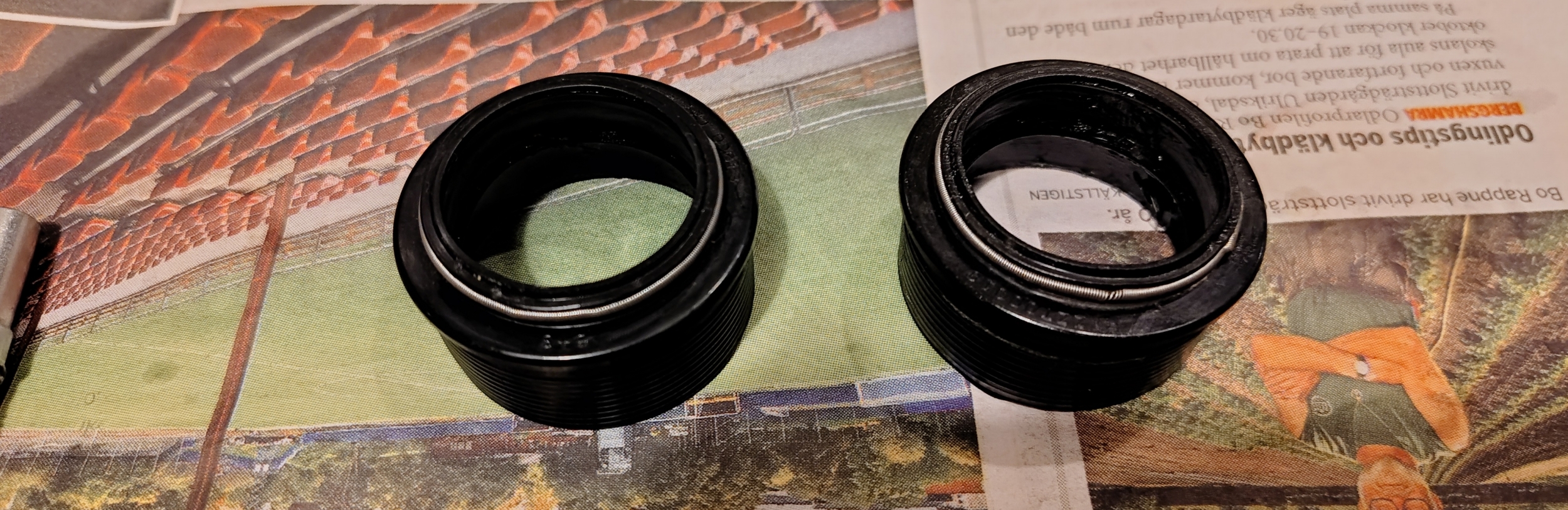 Dammtätningar