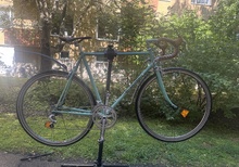Bianchi rekord 70-tal ombyggd retro-modern