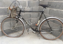 Fransk randonneur, 650B, Peugeot PX 50, porteur, cyclotourisme
