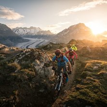 Vackert så att gör ont och riktigt rolig cykling. Foto: Pascal Gertschen.