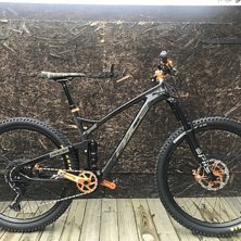 New Bike Day. Pace RC295, innan första åket.