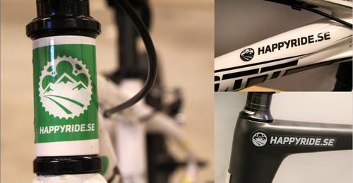 Happyride Stickers