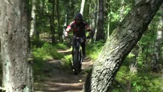 Peter rockar i Änggården - mtb del II