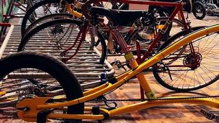 Weird and wonderful bikes från Swap Meet i Gbg 2023