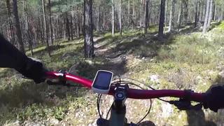Heby. Första turen med Merida Big Trail 600