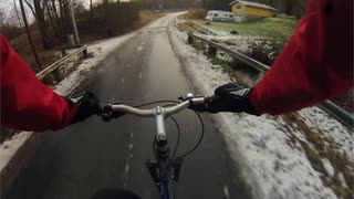 Lite snurrirunt i mellersta Sandsjöbacka 2013-12-09