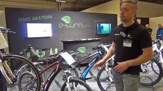 Sweden Bike Expo 2013 - E-turn elcyklar