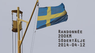 Randonnée 200Km Södertälje 2014-04-12
