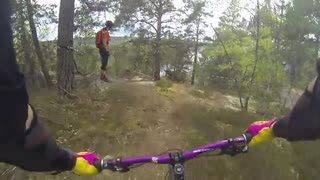 CES14 Flottsbro Enduro SS6 Enduro-spåret träningsåk del 1