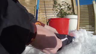 Ice Bucket Challenge - Vinterhandskar