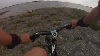 Klippcykling på Vrångö 20150811