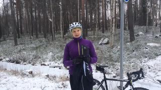 Kisstest av cykelbyxor för kvinnor