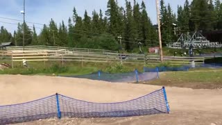 Cykla med barn (Sälen)