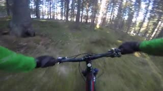 vintercykling i kungsberget