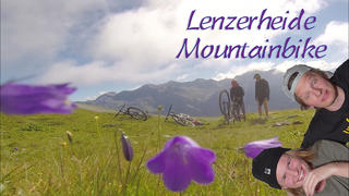 Julius & Björn testar mountainbike i Lenzerheide