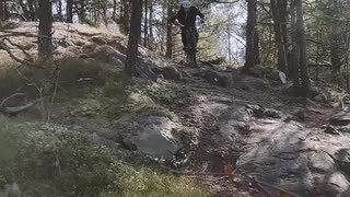 Bombning på långfredagen.