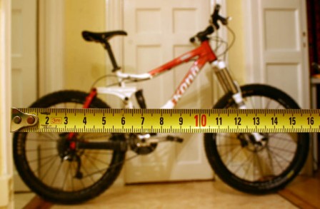 160 mm AM-cykel?