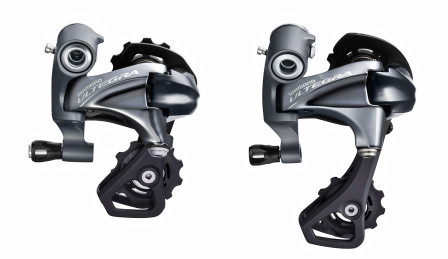 Ultegra RD-6800. SS till vänster, GS till höger