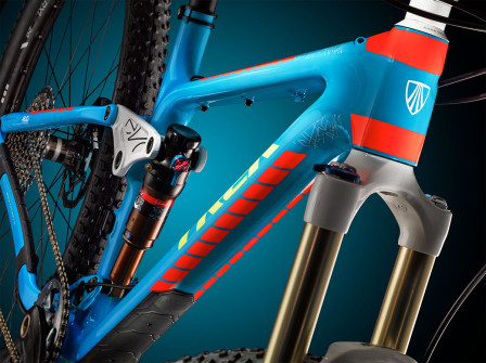 Fuel EX blue orange. Foto: Trek