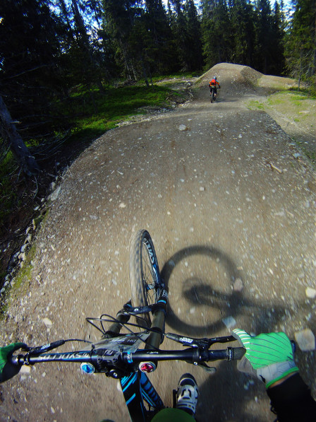 Rollercoaster är en välshapad berg- och dalbana för duktiga cyklister. Foto: Bengt Luthman