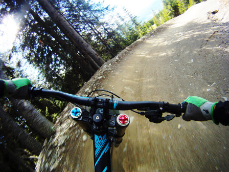 Parklöypa är perfekt för cruising och flow. Foto: Bengt Luthman