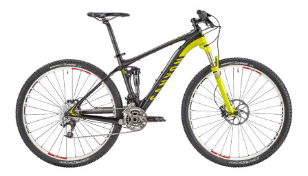 Canyon Lux 29 i teamfärg. 