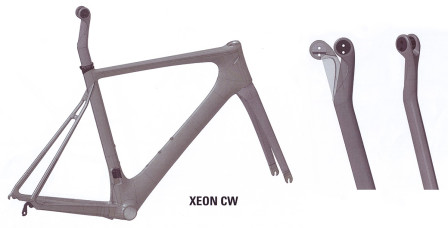 Den nya sadelstolpen till Rose Xeon Cw flyttar fram sittpositionen 50 mm Den nya sadelstolpen till Rose Xeon Cw flyttar fram sittpositionen 50 mm