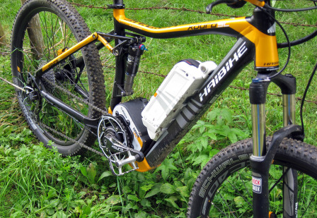 Elcykel i terrängen. Rätt eller fel?