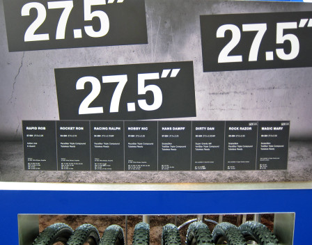 Däck och komponenttillverkarna är beredda att möta efterfrågan på 27,5-prylar