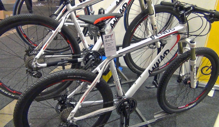 ANNAD MTB 26. Elmotorn sitter monterad i bakhjulet