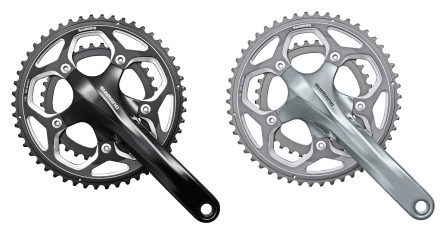 Shimano FC-RS500 vevpartier i klassisk design Shimano FC-RS500