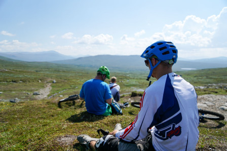 Paus på fjället. Foto: Björn Olsson Paus på fjället. Foto: Björn Olsson