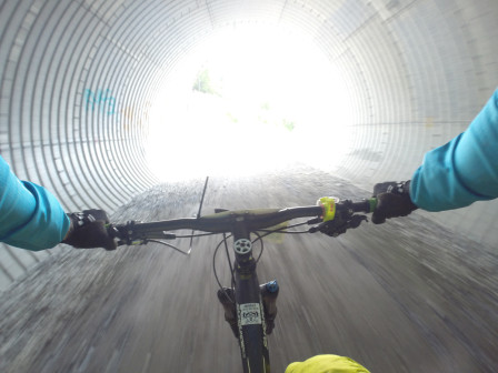 Ljuset i tunneln på SS2. Foto: Bengt Luthman