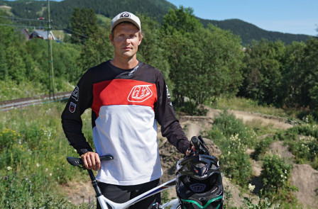Per Björkebaum, mountainbikeinstruktör. Foto: Björn Olsson