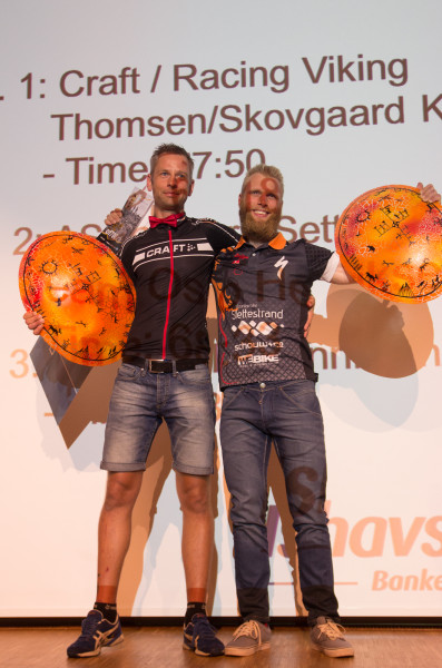 Danska vinnarduon i OF 700, Per och Erik. Foto: Bengt Luthman.