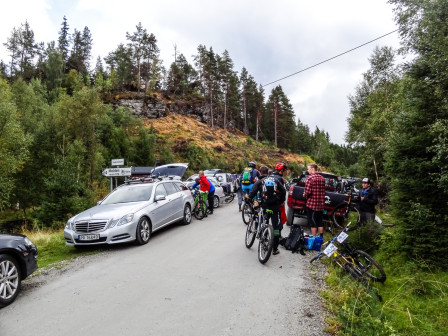 Moldemarki, avfärd mot toppen. Foto: Björn Olsson