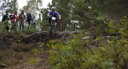 Mathias Holmgren på SS5. Foto: Anders Olofsson