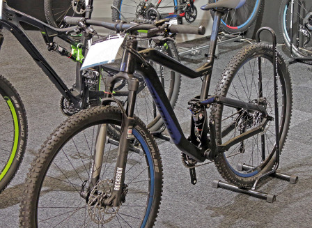 Haibikes helt nya Q-serie. Q-XC har 100 mm slaglängd och avsedd för XC och långlopp