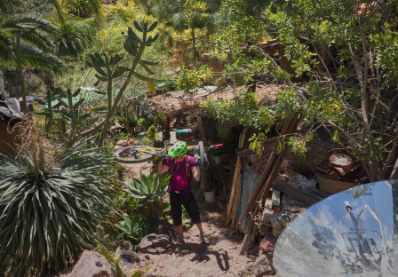 Hippiekollektiv i djungeln