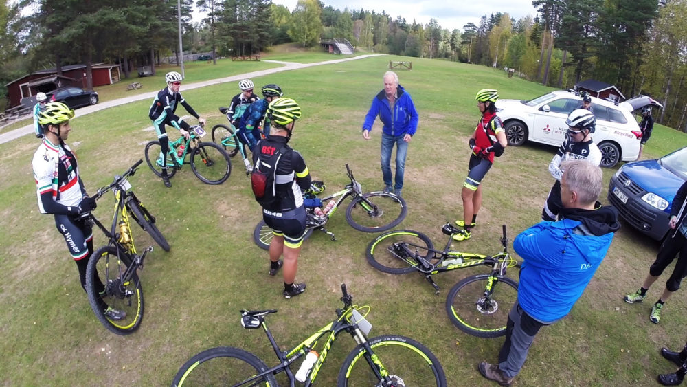 Tävlingsgeneral Lasse Strand inför start i Rättvik