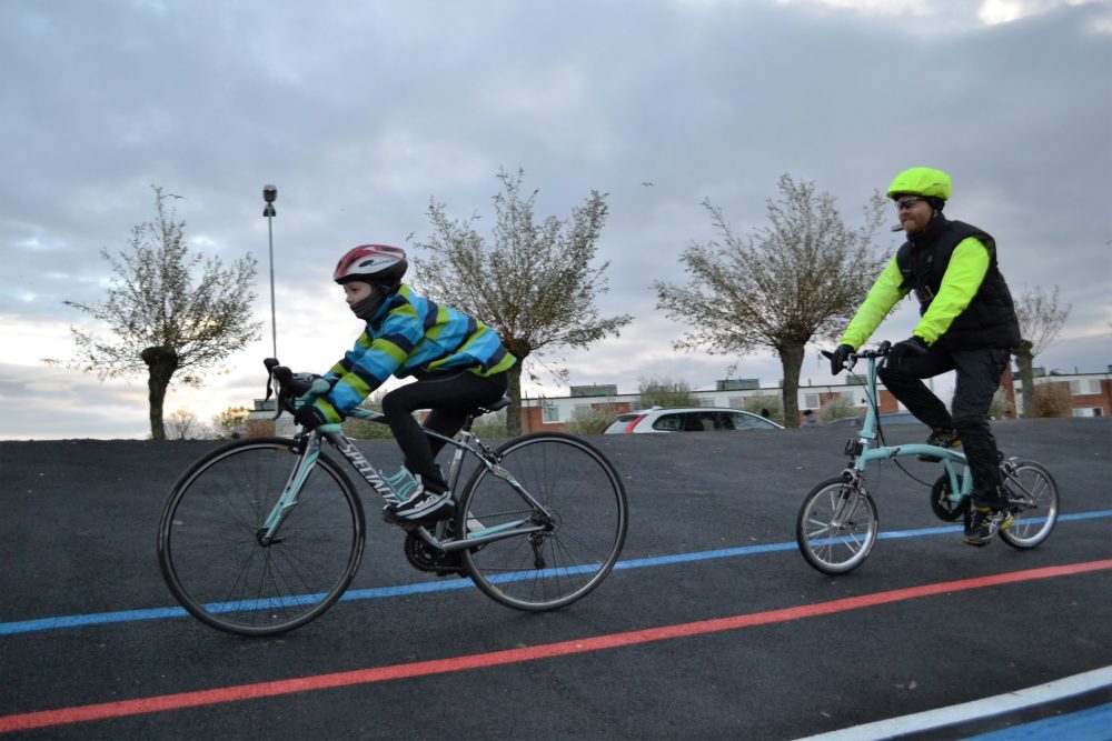 Oavsett typ av cykel så ville många testa