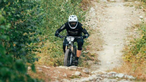 Bild på åkarna under SM i enduro i Östersund