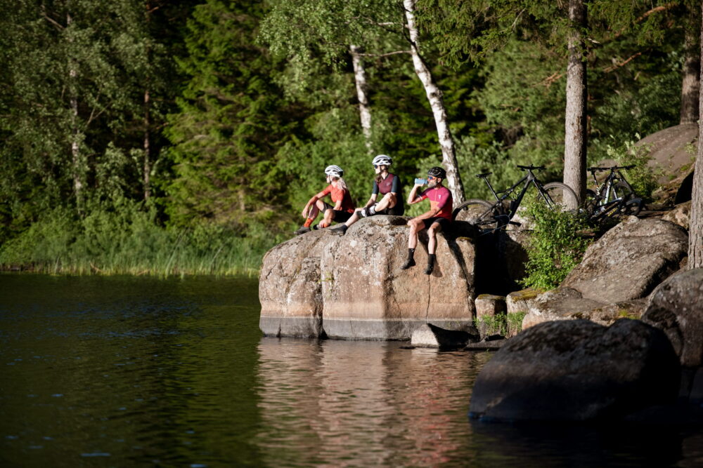 Bildtext: En perfekt plats för att tanka energi inför nästa etapp. Foto: DanielBreece/vastsverige.com