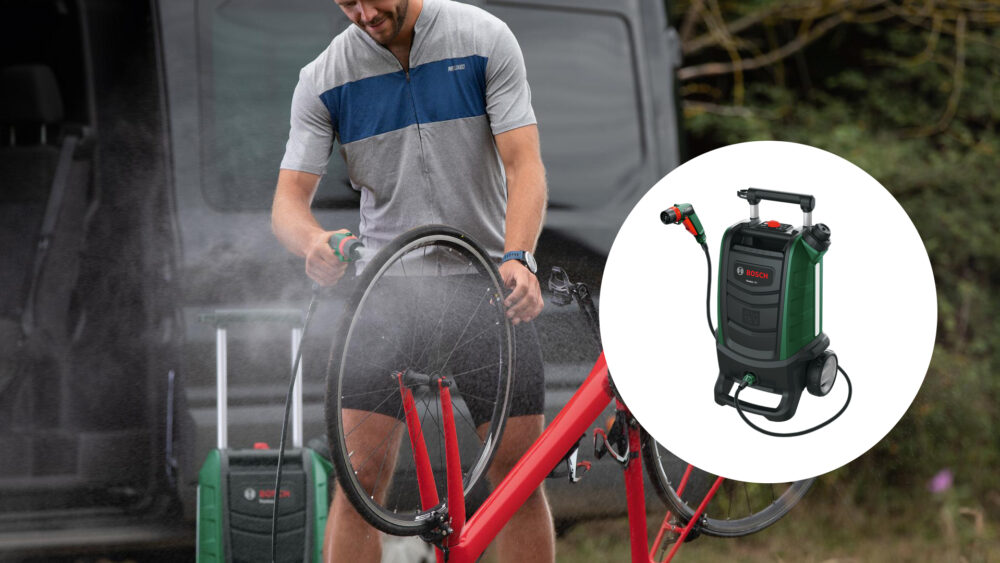 Vinn en Bosch Fontus 18V cykeltvätt